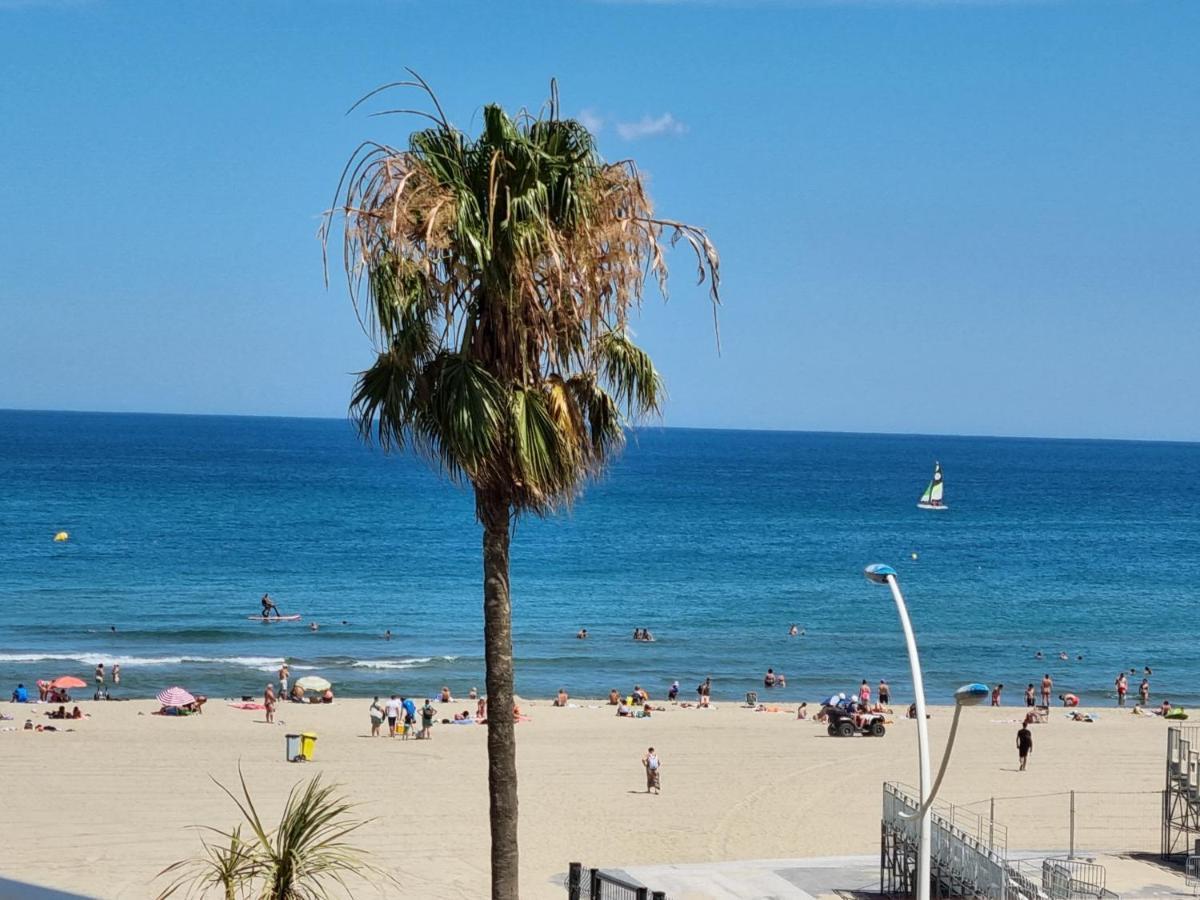 Studio Cosy Climatise Vue Mer Canet Plage 3Etoiles Eksteriør bilde