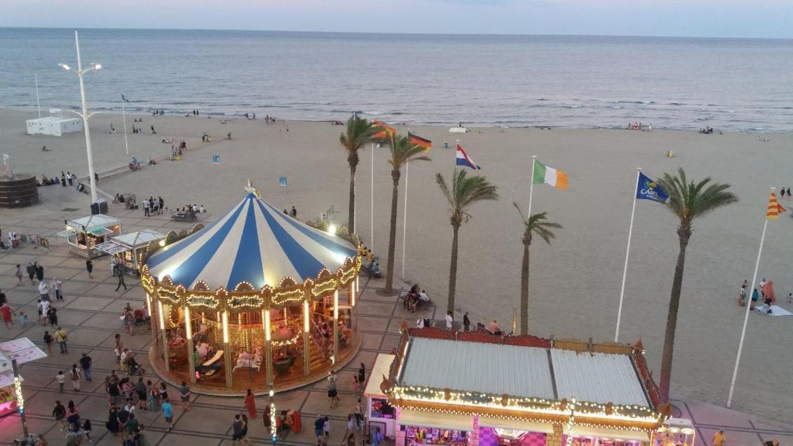 Studio Cosy Climatise Vue Mer Canet Plage 3Etoiles Eksteriør bilde
