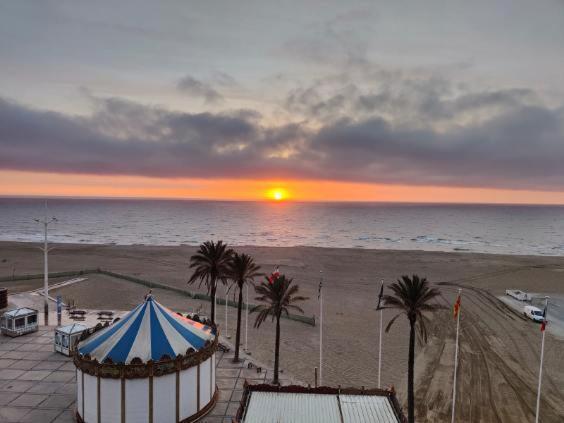 Studio Cosy Climatise Vue Mer Canet Plage 3Etoiles Eksteriør bilde